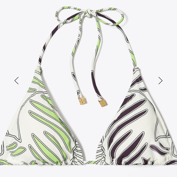 BRAND NEW TORY BURCH "PRINTED STRING BIKINI" - XS - Picture 5 of 9
